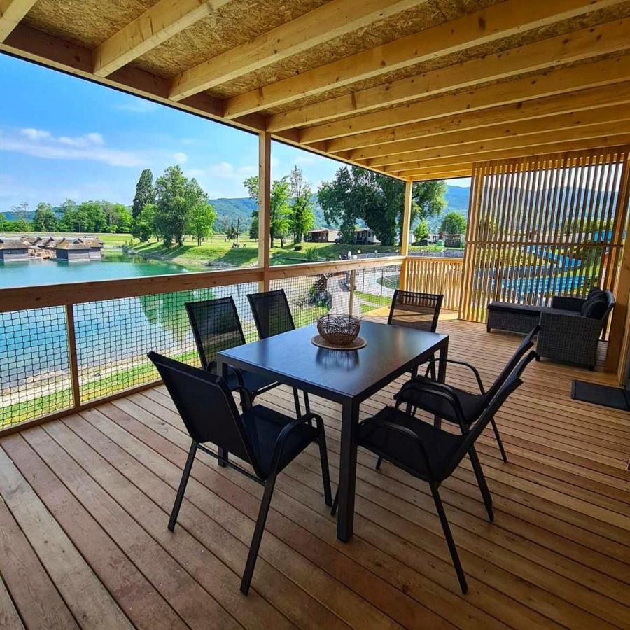 Deluxe Lake View Mobile Homes With Thermal Riviera Tickets Brežice Zewnętrze zdjęcie